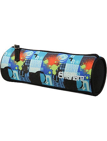 BAGTROTTER Trousse scolaire ronde Offshore Bleu Urban Tag