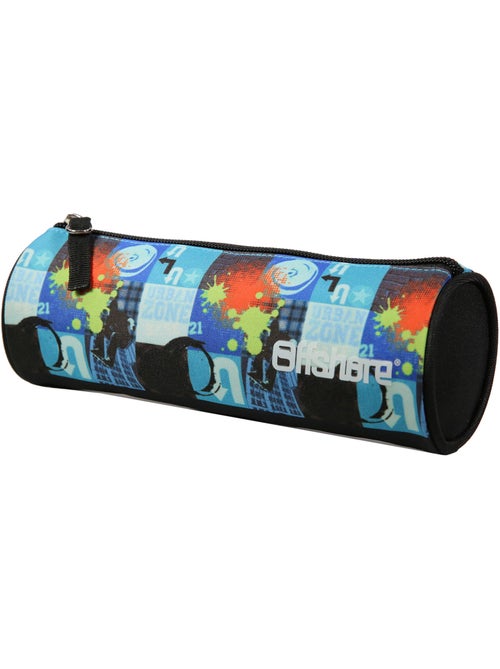 BAGTROTTER Trousse scolaire ronde Offshore Bleu Urban Tag - Kiabi
