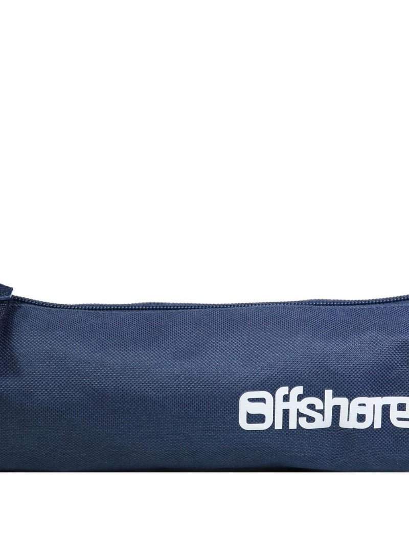 BAGTROTTER Trousse scolaire ronde Offshore Bleue Bleu - Kiabi