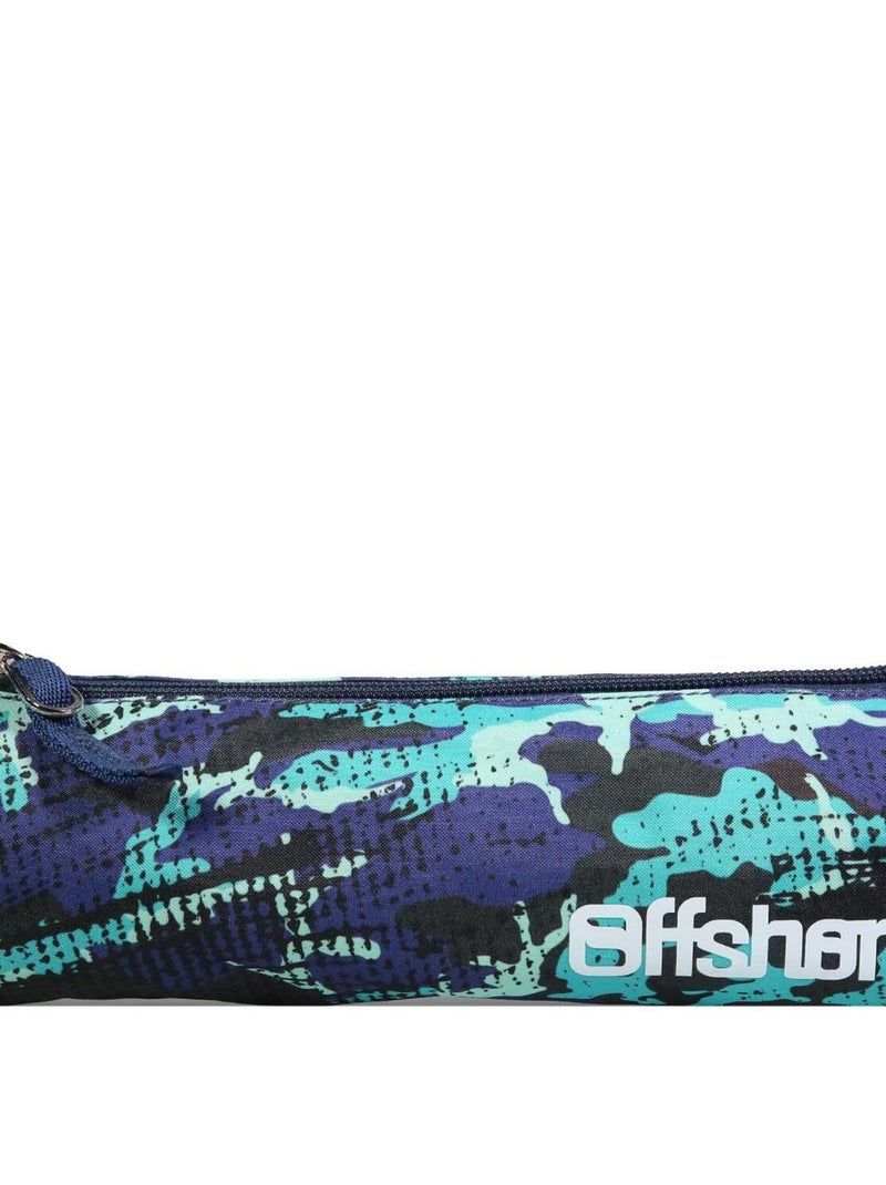 BAGTROTTER Trousse scolaire ronde Offshore Camouflage Vert - Kiabi