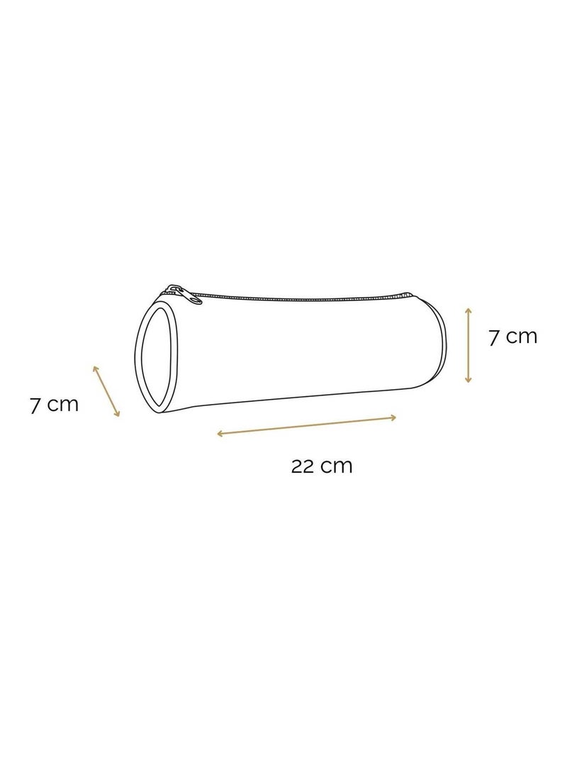 BAGTROTTER Trousse scolaire ronde Offshore Camouflage Vert - Kiabi