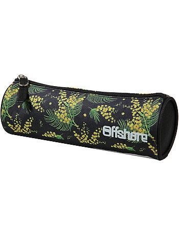 BAGTROTTER Trousse scolaire ronde Offshore Noir Mimosa