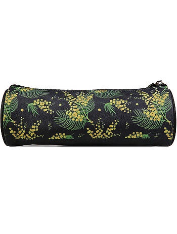 BAGTROTTER Trousse scolaire ronde Offshore Noir Mimosa