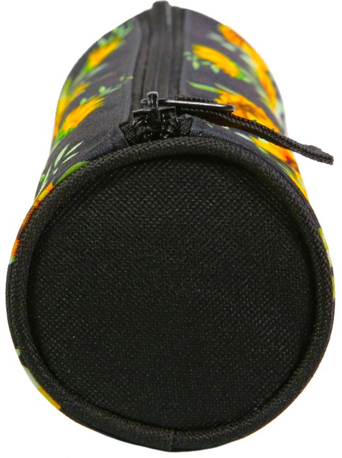 BAGTROTTER Trousse scolaire ronde Offshore Noir Tournesols - Kiabi