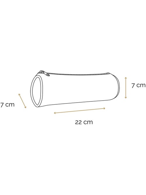 BAGTROTTER Trousse scolaire ronde Offshore Verte - Kiabi