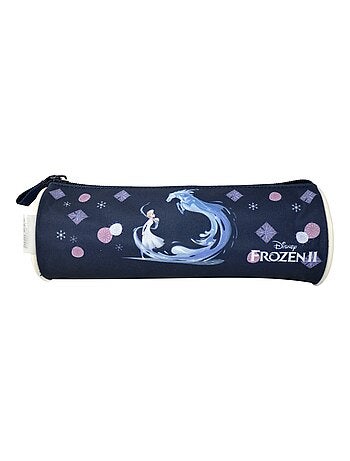 BAGTROTTER Trousse scolaire ronde Phileas & Frozen / Reine Des Neiges Bleue - Kiabi