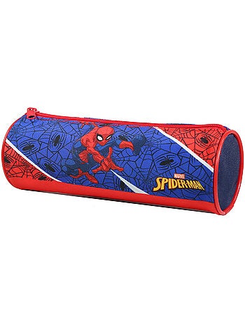 BAGTROTTER Trousse scolaire ronde Spider-Man Bleu