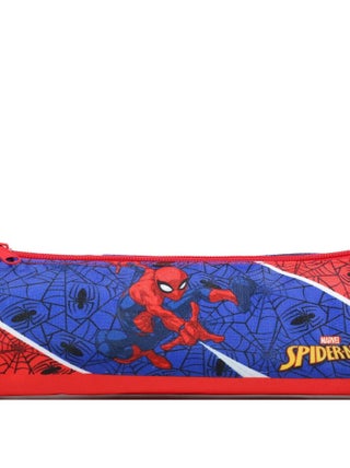 BAGTROTTER Trousse scolaire ronde Spider-Man Bleu