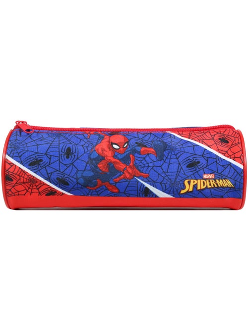 BAGTROTTER Trousse scolaire ronde Spiderman Bleu - Kiabi