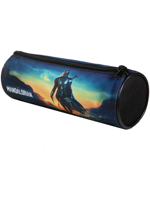 Bagtrotter Trousse scolaire ronde Star Wars / The Mandalorian Noir - Kiabi
