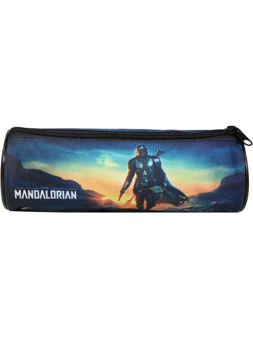 Bagtrotter Trousse scolaire ronde Star Wars / The Mandalorian Noir - Kiabi