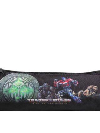 BAGTROTTER Trousse scolaire ronde Transformers Noir