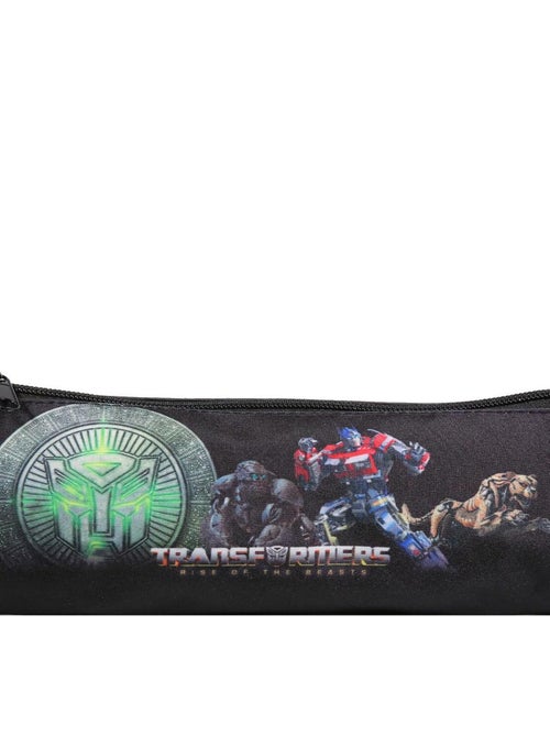 BAGTROTTER Trousse scolaire ronde Transformers Noir - Kiabi