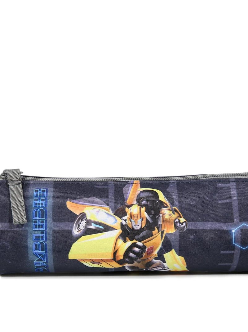BAGTROTTER Trousse scolaire ronde Transformers Noire Cosmonaute Noir - Kiabi