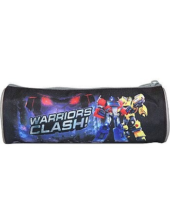 BAGTROTTER Trousse scolaire ronde Transformers Noire