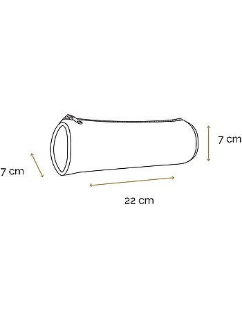 BAGTROTTER Trousse scolaire ronde Transformers Noire