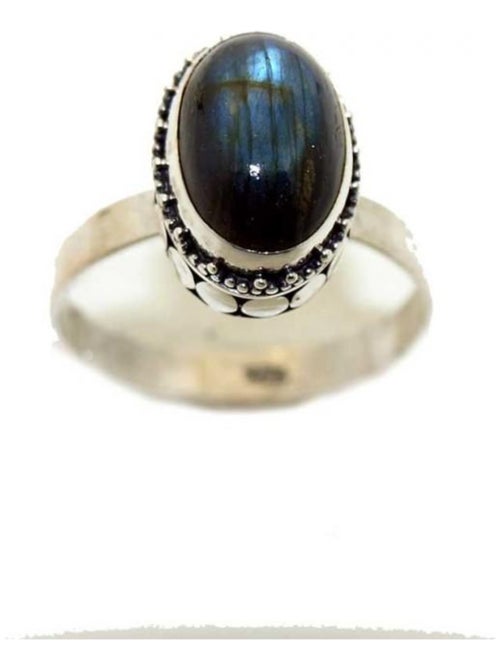 Bague argent et labradorite, Bijoucolor - Kiabi