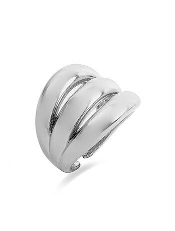 Bague argentée Luxenter - Ulayu Taille réglable