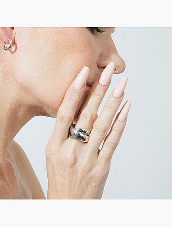 Bague argentée Luxenter - Umlasu Taille réglable