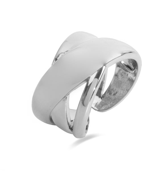 Bague argentée Luxenter - Umlasu Taille réglable - Kiabi