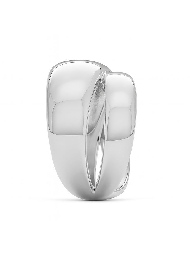 Bague argentée Luxenter - Umlasu Taille réglable Gris - Kiabi