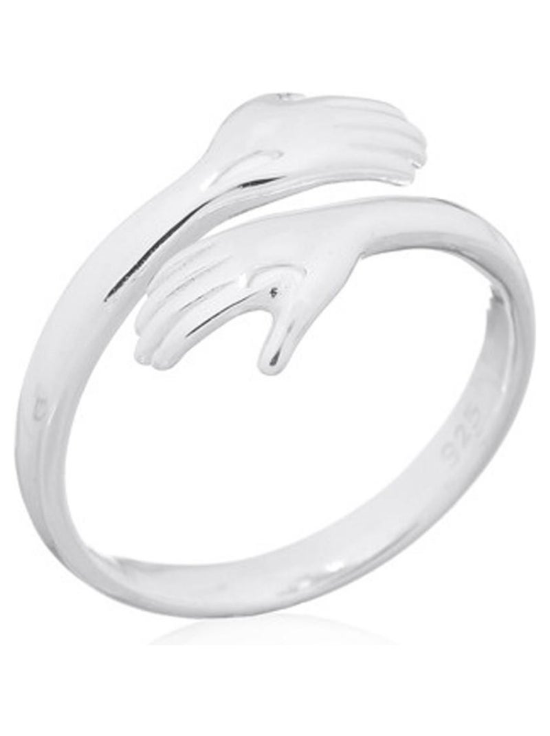 Bague calin réglable Argent - Kiabi