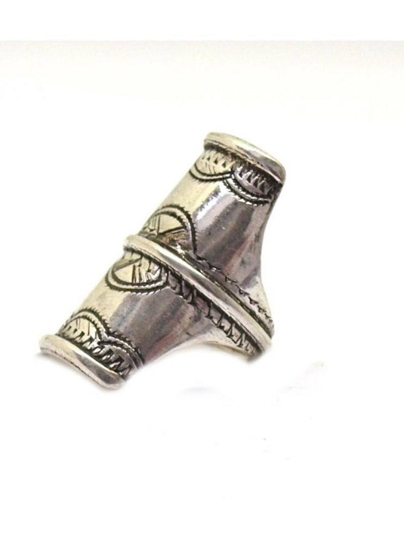 Bague Chevalière Argent Gravé, Bijoucolor Argent - Kiabi