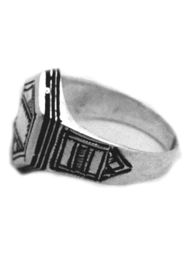Bague chevalière touareg Argent - Kiabi