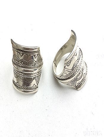 Bague Chevalière touareg mixte fait main