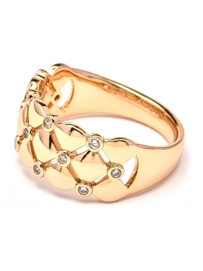 Mesdames 18K Plaqué Or Blanc Mariage Belle Éclair Zircone Cubique Bracelet En Cristal Bleu Luxe