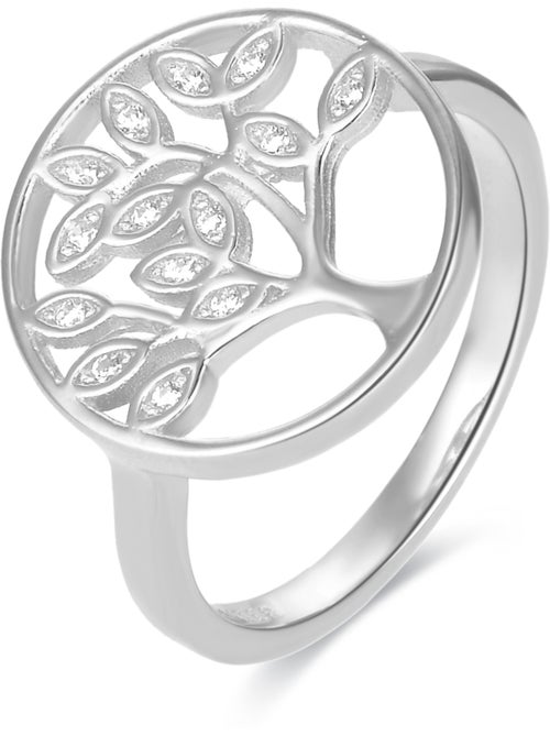 Bague en argent 925 de l'arbre de vie Luxenter - Kiabi