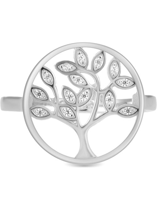 Bague en argent 925 de l'arbre de vie Luxenter - Kiabi