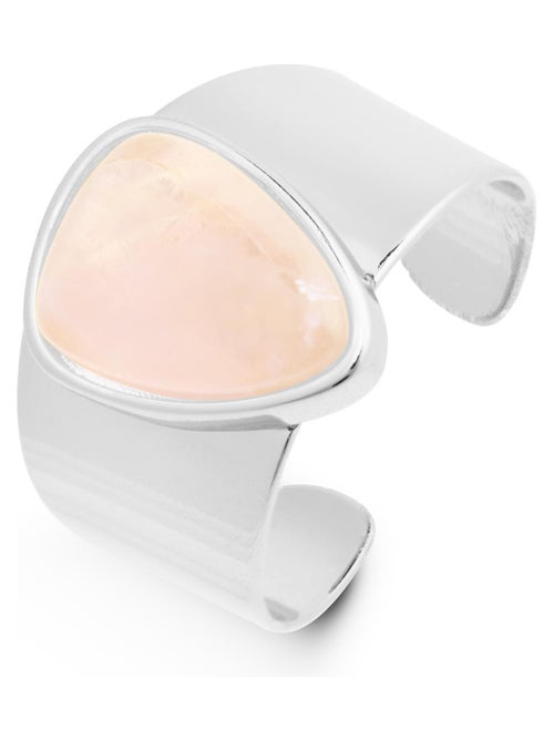 Bague en quartz rose Luxenter sheak Taille réglable - Kiabi
