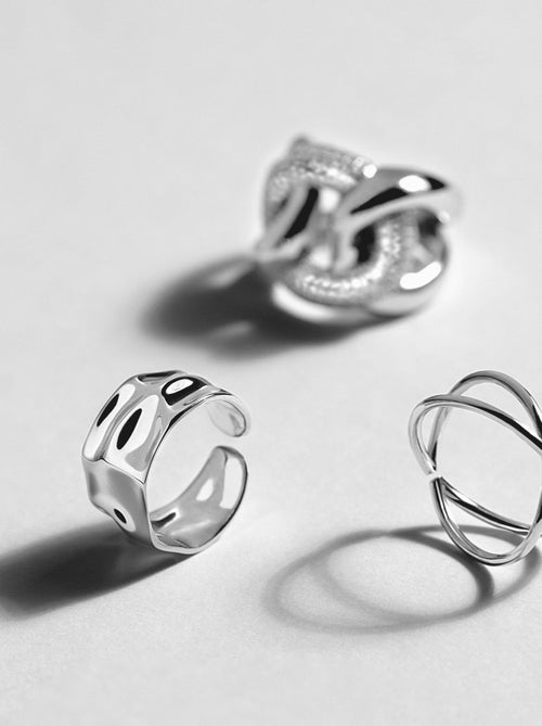 Bague Luxenter danhew en argent sterling - Kiabi