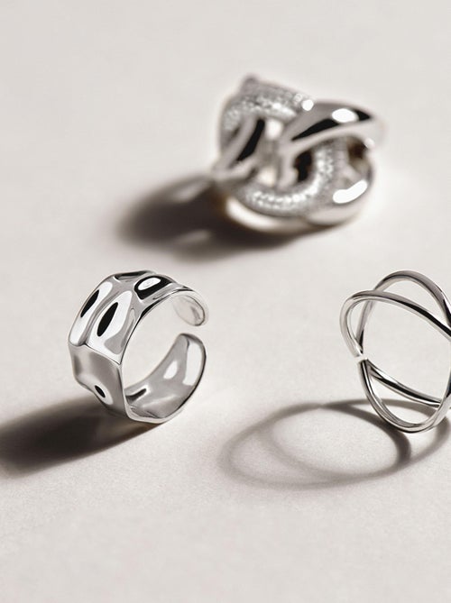 Bague Luxenter danhew en argent sterling - Kiabi