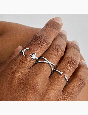 Bague Luxenter danhew en argent sterling Taille réglable
