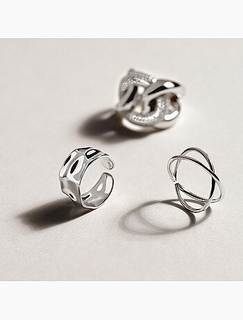 Bague Luxenter danhew en argent sterling Taille réglable
