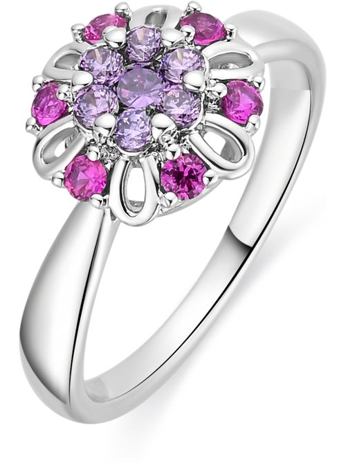 Bague Luxenter en alliage métallique et zircone multicolore, finition rhodiée - Goryah - Kiabi Bague Luxenter en alliage métallique et zircone multicolore, finition rhodiée - Goryah - Kiabi