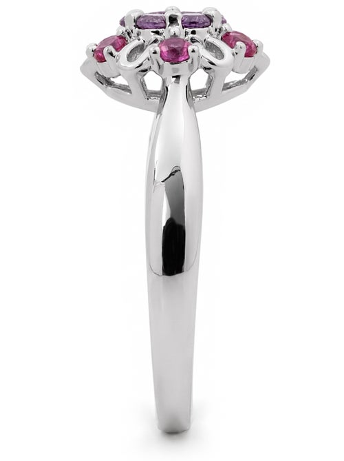 Bague Luxenter en alliage métallique et zircone multicolore, finition rhodiée - Goryah - Kiabi Bague Luxenter en alliage métallique et zircone multicolore, finition rhodiée - Goryah - Kiabi