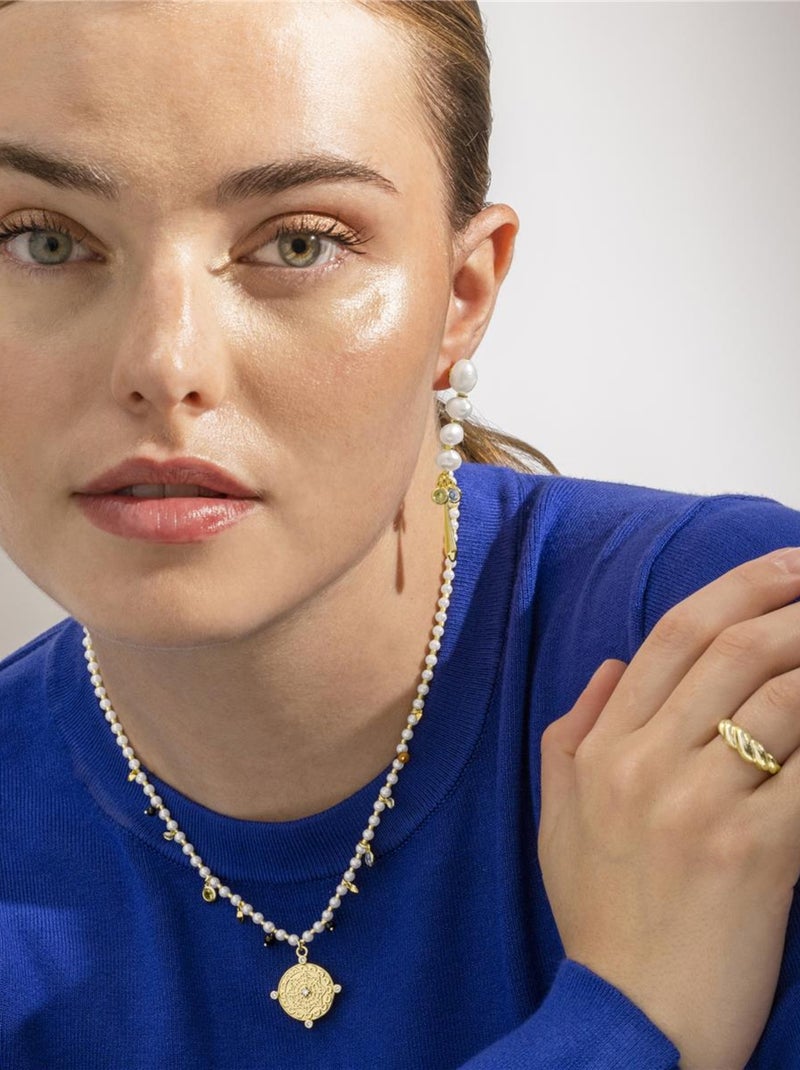 Bague Luxenter en argent 925 et or 18 carats - Gilsi Doré - Kiabi