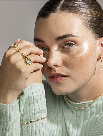 Bague Luxenter en argent 925 et or 18 carats - Tanduf