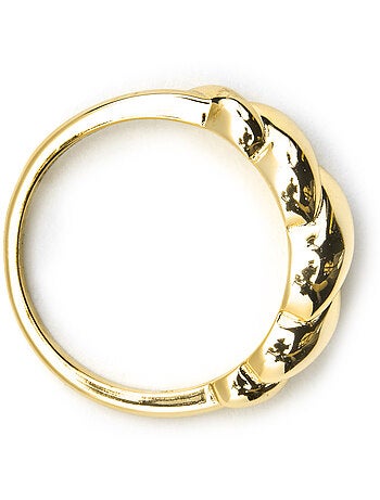 Bague Luxenter en argent sterling 925 avec finition et plaqué or 18k - Gilsi