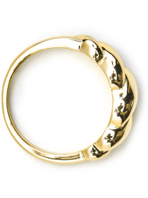 Bague Luxenter en argent sterling 925 avec finition et plaqué or 18k - Gilsi - Kiabi