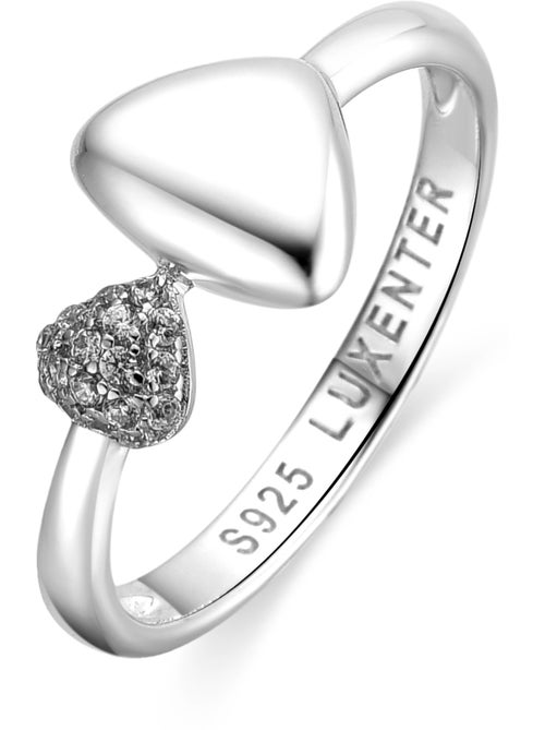 Bague Luxenter en argent sterling 925 et zircone brillante finition rhodium - Pesha - Kiabi Bague Luxenter en argent sterling 925 et zircone brillante finition rhodium - Pesha - Kiabi
