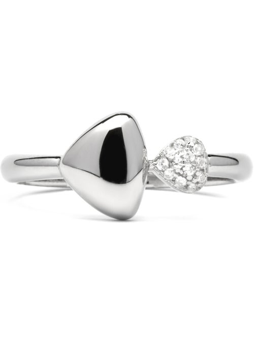 Bague Luxenter en argent sterling 925 et zircone brillante finition rhodium - Pesha - Kiabi Bague Luxenter en argent sterling 925 et zircone brillante finition rhodium - Pesha - Kiabi