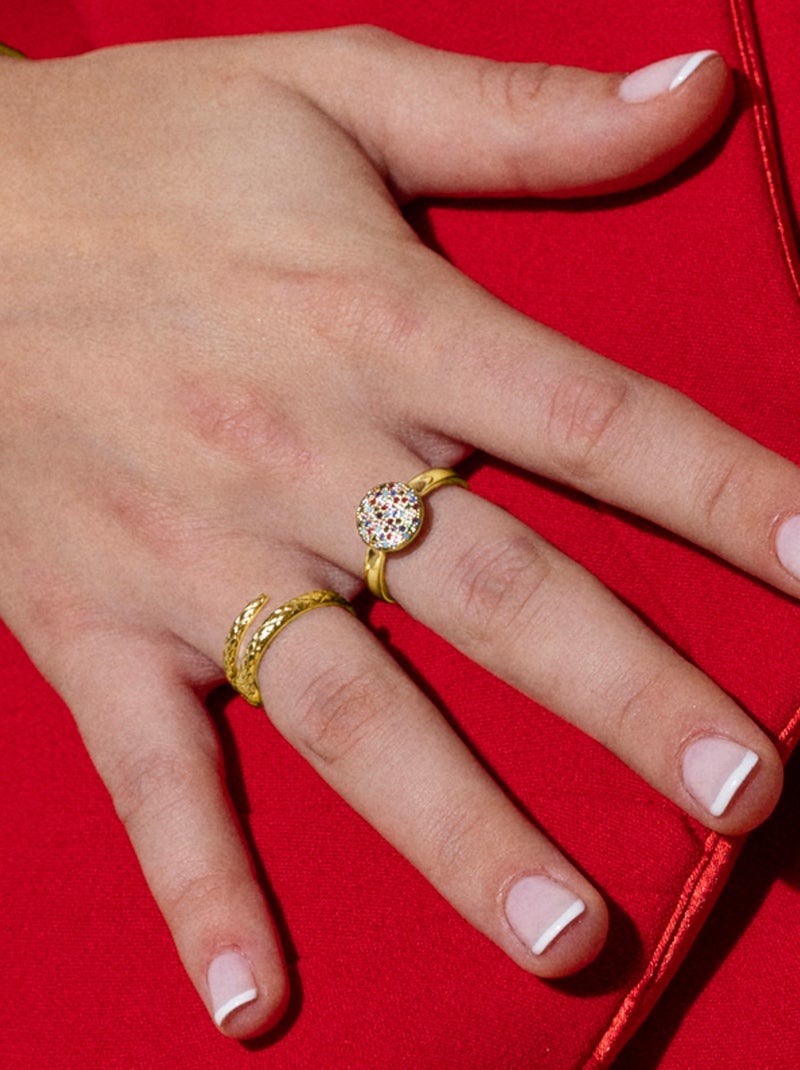 Bague Luxenter en or jaune 18 carats - Raxa Doré/or - Kiabi