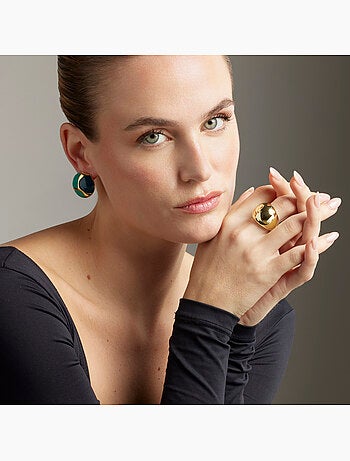 Bague Luxenter et plaqué or 18k - Eharbel
