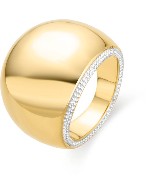 Bague Luxenter et plaqué or 18k - Eharbel - Kiabi Bague Luxenter et plaqué or 18k - Eharbel - Kiabi
