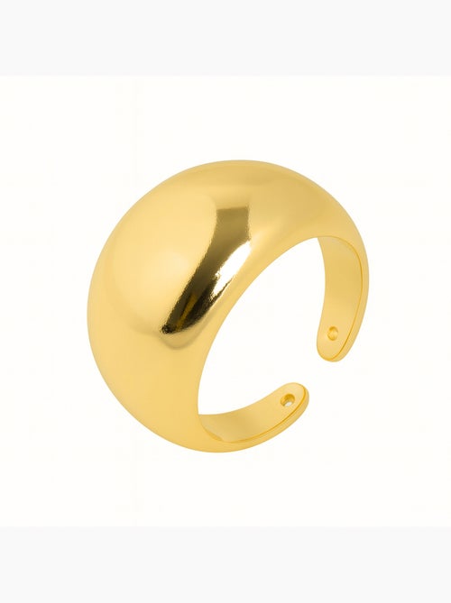Bague Luxenter et plaqué or 18k - Tanys Taille réglable - Kiabi
