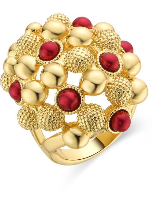 Bague Luxenter et plaqué or 18k - Xiglor - Kiabi